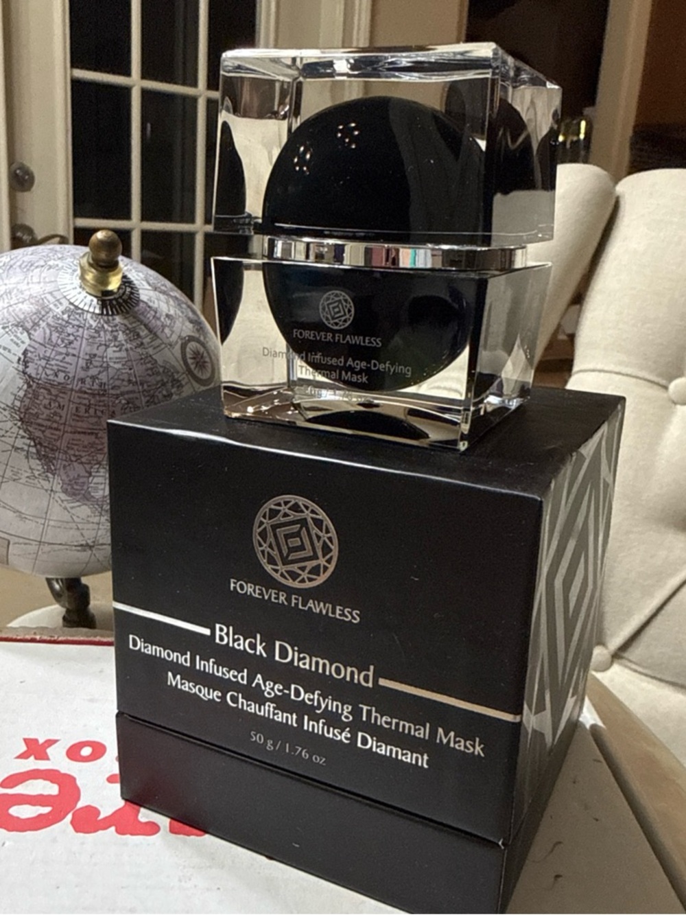 1 New Forever Flawless Black Diamond Infused Age-Defying Thermal Mask - 1.76oz